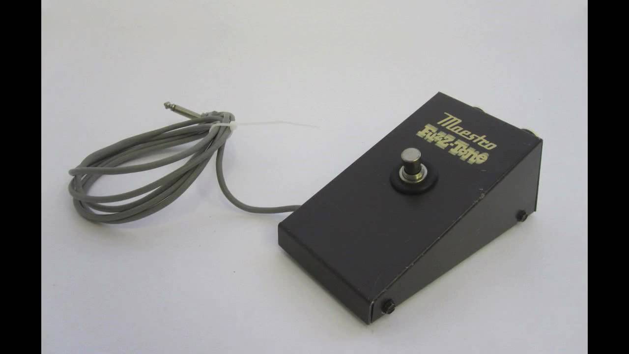 MAESTRO FZ-1A FUZZ TONE BY GIBSON AUDIO SAMPLE