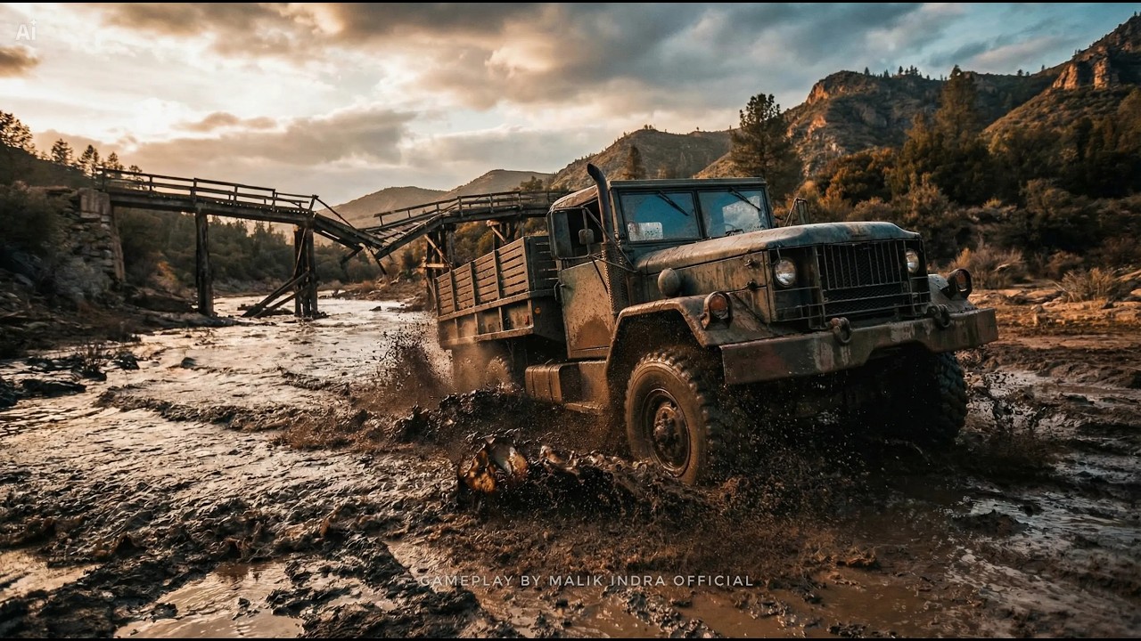 Epic SnowRunner Mud Adventure! Menuju Watch Tower & Perbaiki Jembatan