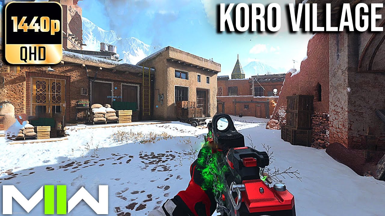 MW2- New Koro Village Season 6 Map TDM Full Gameplay! (No Commentary)