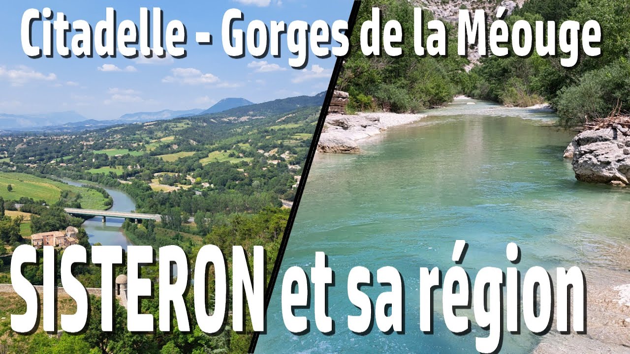 SISTERON et sa région, randonnée et vélo, gorges de la Méouge
