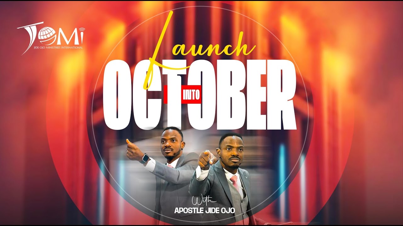 PROPHETIC LAUNCH INTO OCTOBER || Apostle Jide and Pastor Funmi Ojo || 2025-09-30