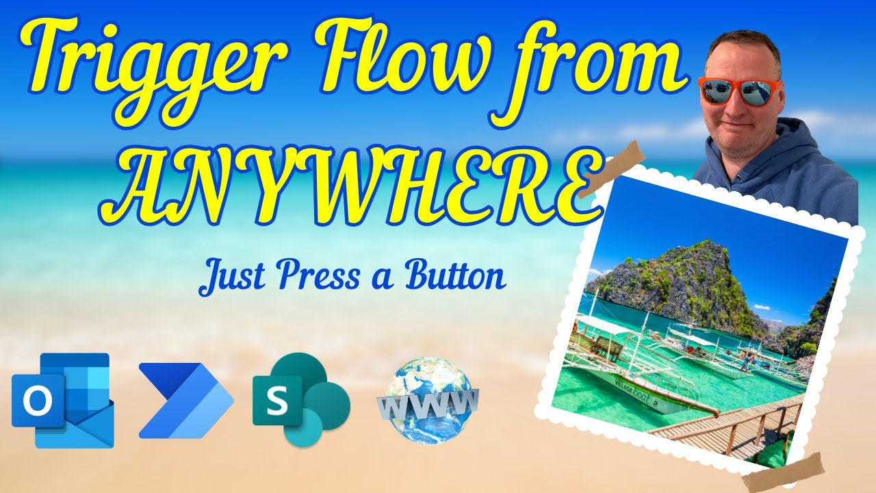 Trigger a Flow from anywhere you can add HTML even OUTLOOK 😲