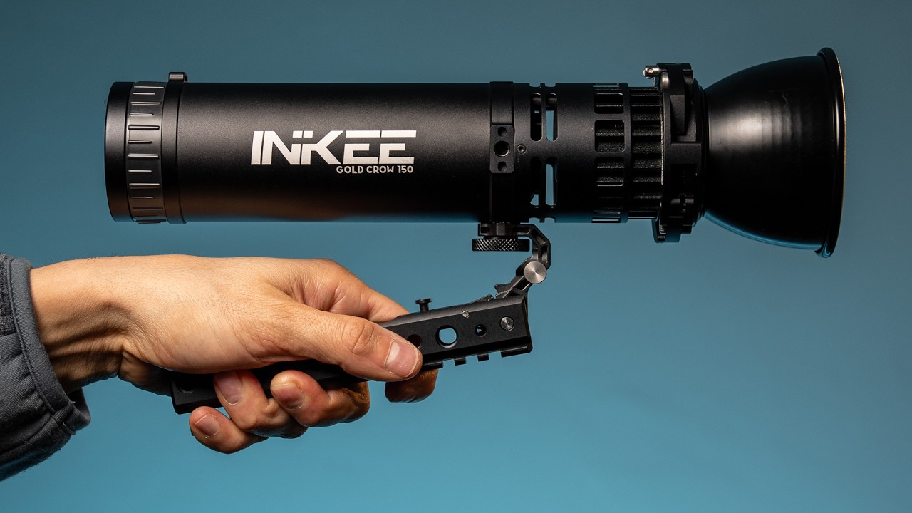 INKEE Gold Crow 150 Review | 150W COB Light for Filmmakers – Pros, Cons & Tests