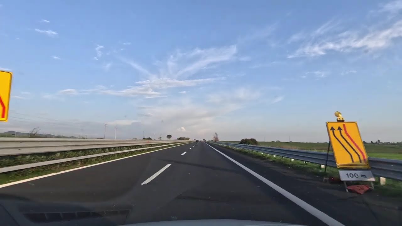 On the road. #Autostrada A12 da #Civitavecchia sud a #Torreinpietra #Roma #highway #autobahn #viral