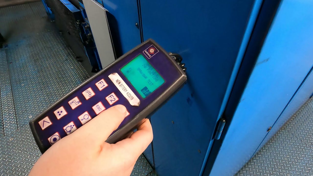 Press Maintenance - Handheld Cable Repair