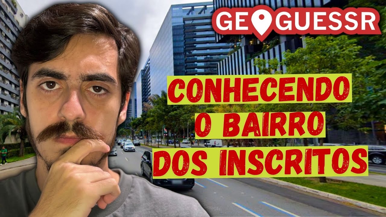 EU CONSIGO ACERTAR ONDE VOCÊS MORAM?! - GeoGuessr