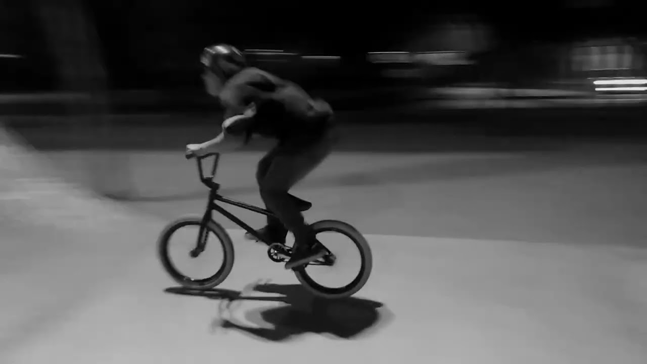 BMX Santiago Bikepark 3 Poniente 2019 Chile edit Black and White