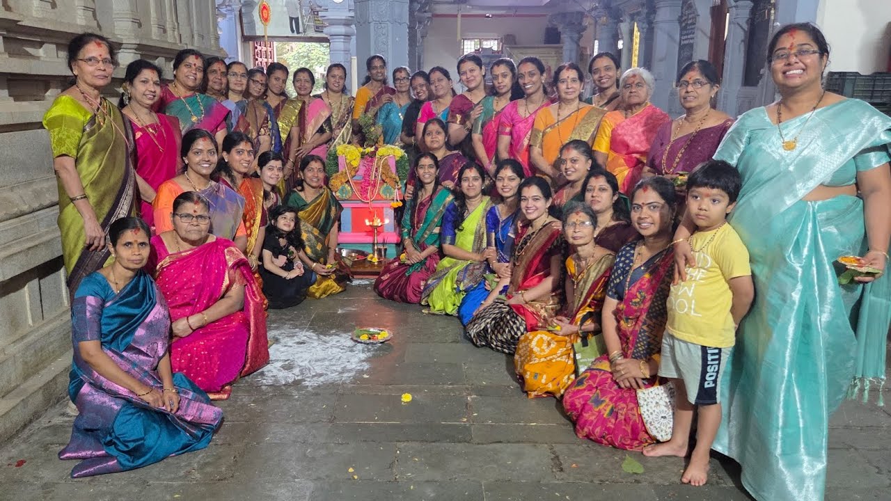 Samoohik choodi pooja at ananth nagar Venkatraman temple 2025 