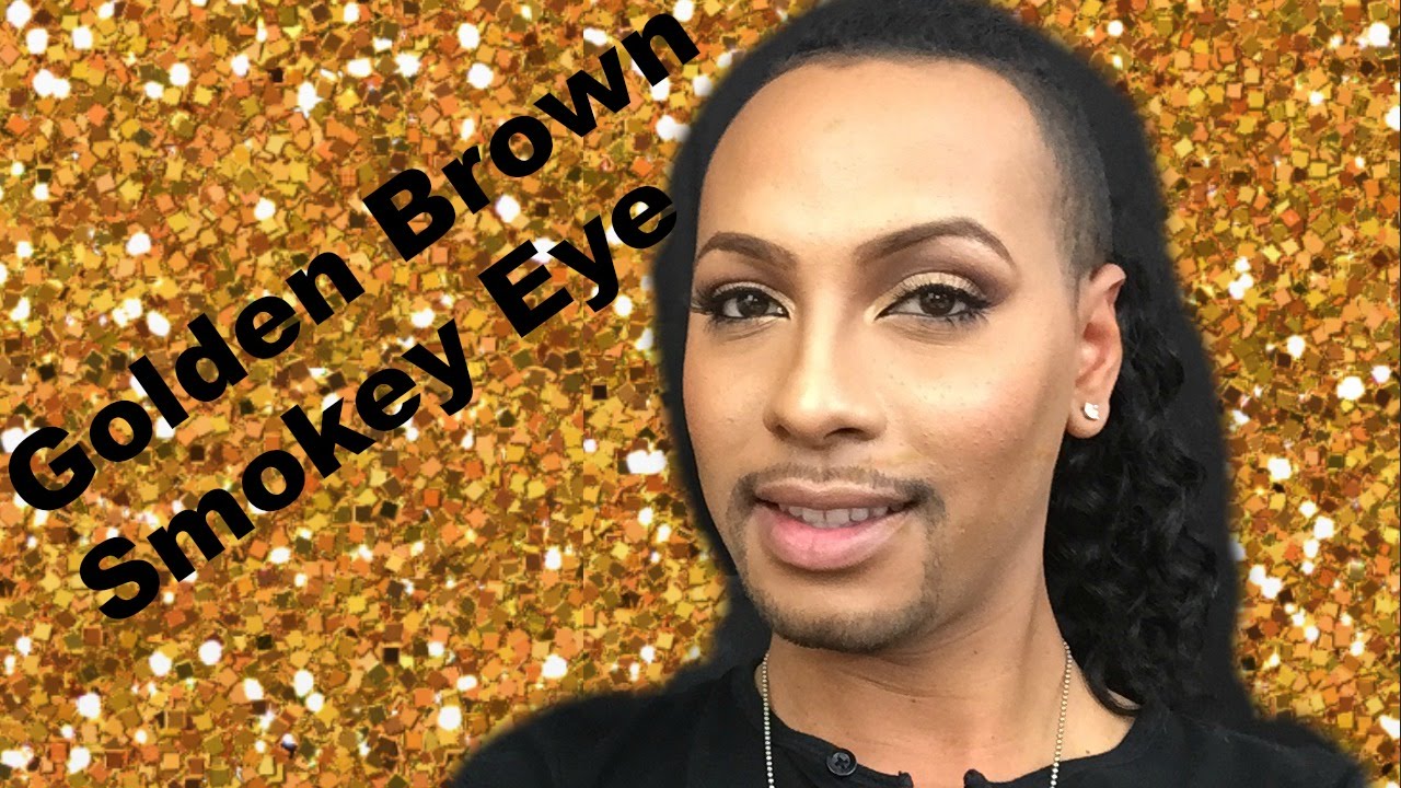 Golden Brown Smokey Eye
