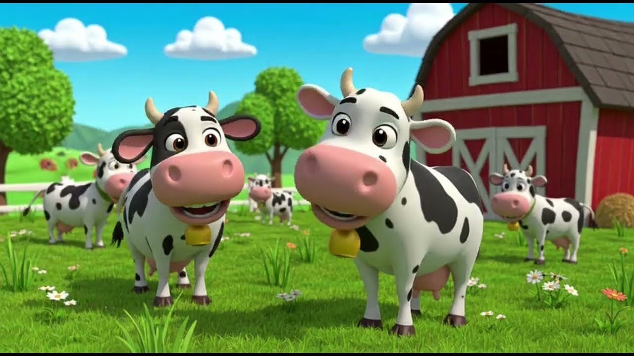 Old MacDonald Had a Farm Kids Rhymes & Songs 🎵