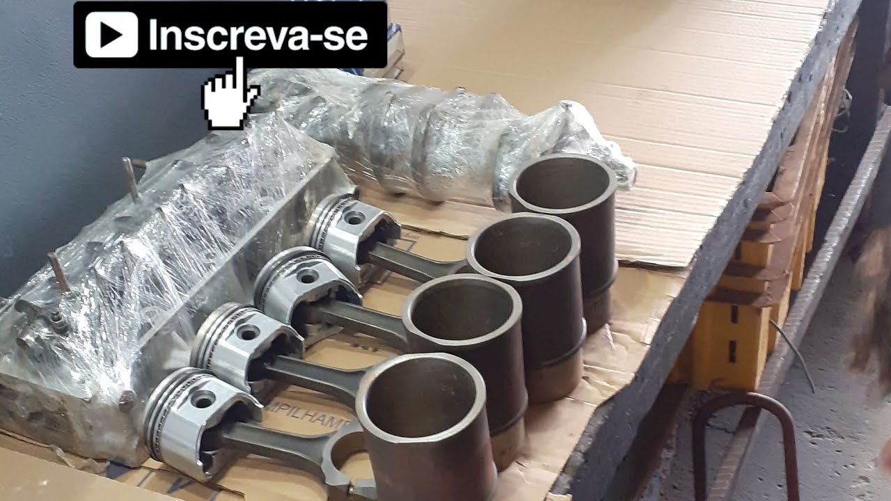 montagem do motor Cht  1.6 álcool ¹ parte