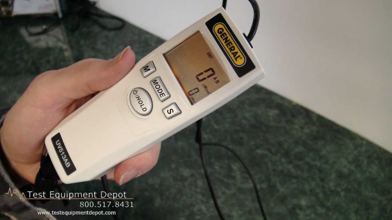 General UV513AB Digital UV AB Light Meter