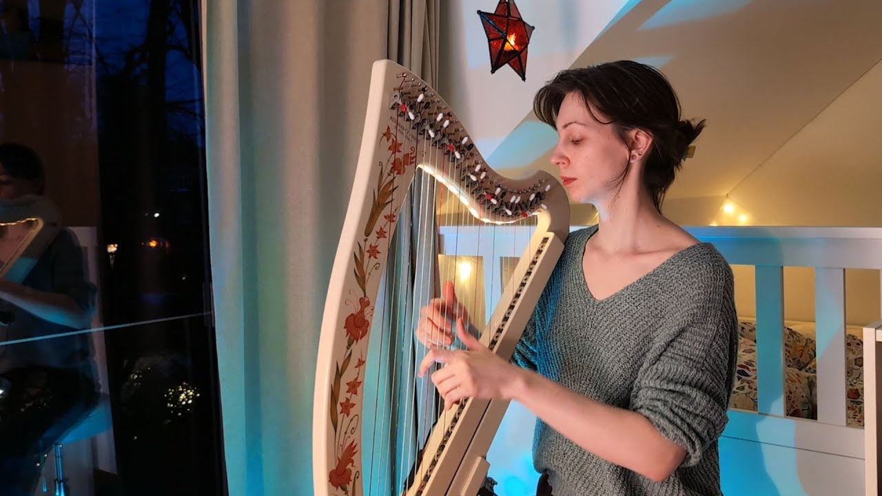 20 minutes of celtic harp music | calm background music