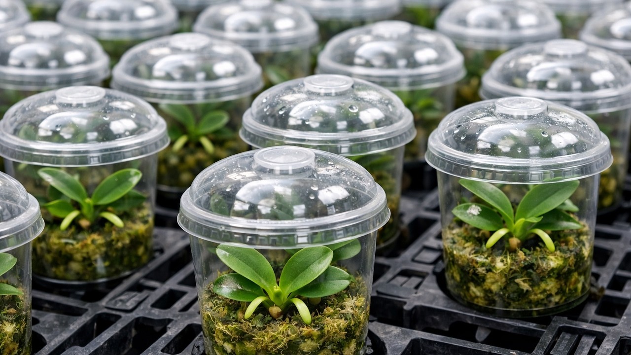 A surprisingly fast and effective method for propagating orchids.