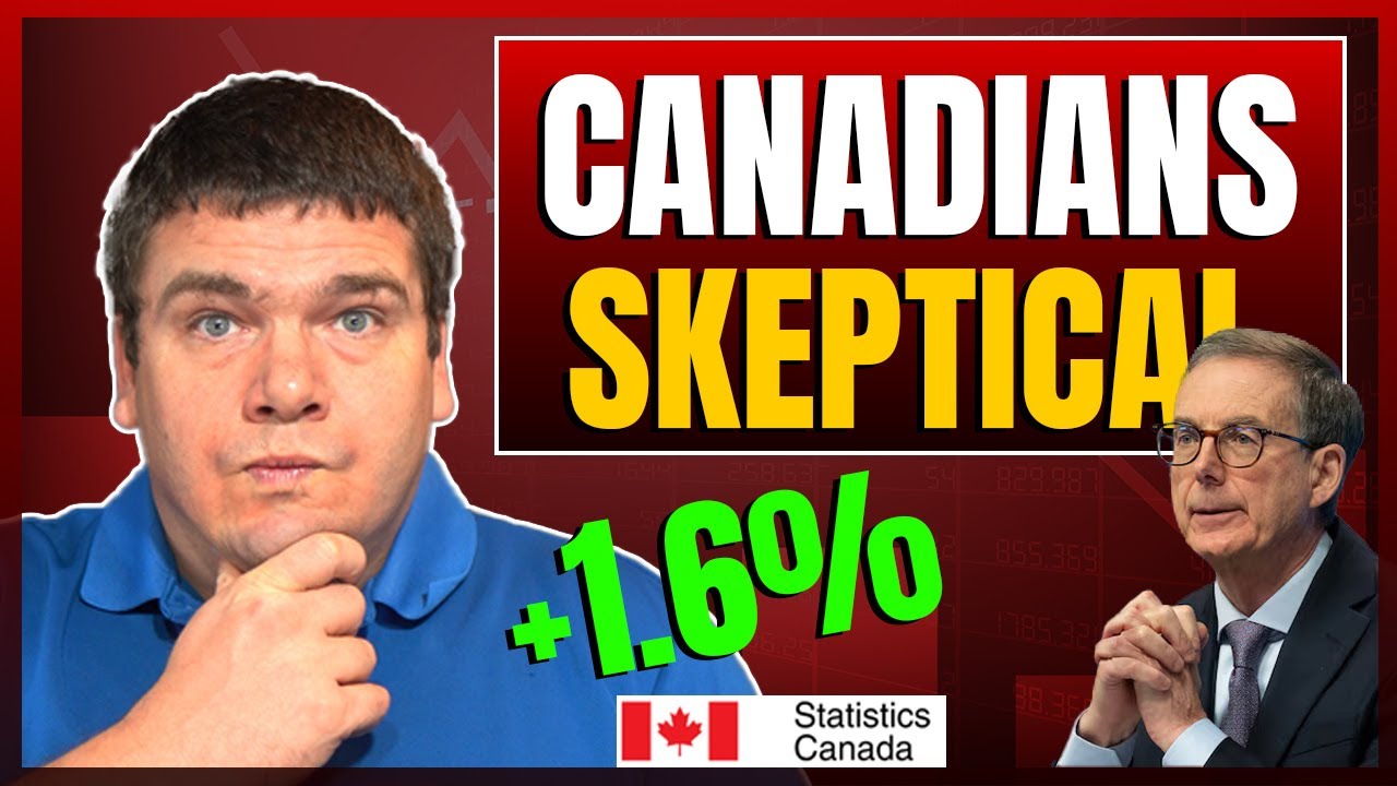 Canada's Inflation Plunges to 1.6%, Canadians Still Don't Trust the Data