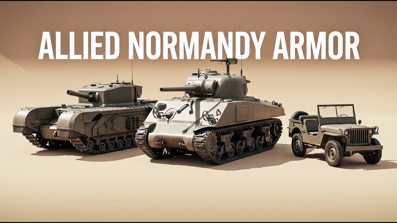Every Allied Vehicle Deployed on D Day