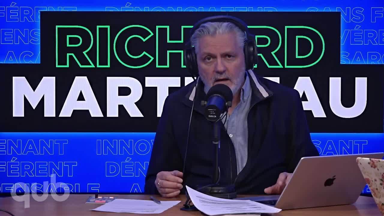 «Chaque jour, je me couche en cr**s» -Richard Martineau