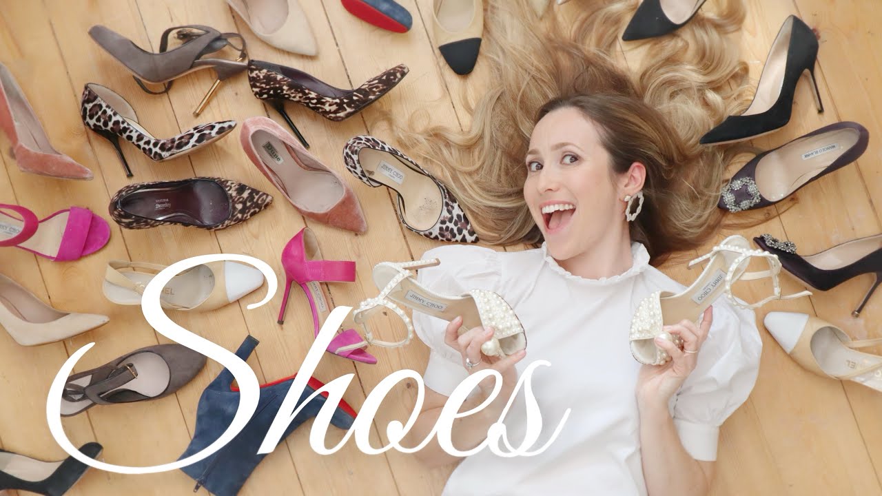 MY ENTIRE SHOE COLLECTION AND TRY ON // PLUS hottest shoes of summer 2020 UNBOXING!