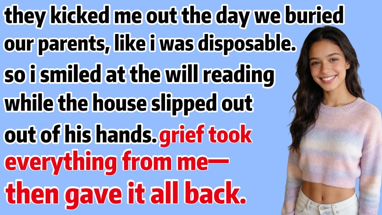 My Brother Changed the Locks After Our Parents Died—Then the Will Destroyed Him#Revenge Story