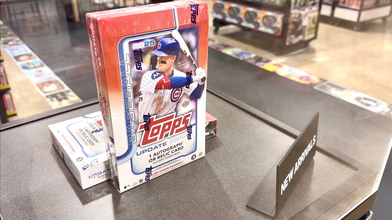 Я нашел набор Topps Update Hobby Boxes за 95 долларов и попал в список игроков масштабом 1:13 000.