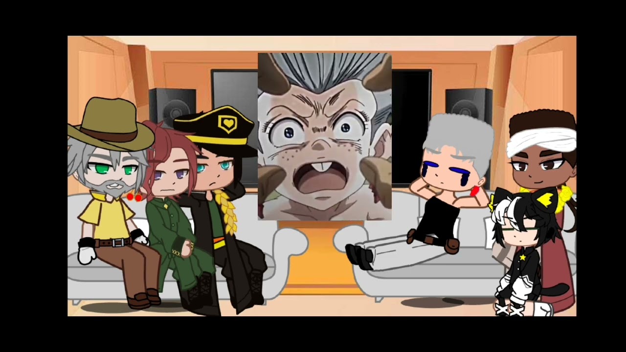 |🇷🇺|Stardust Crusaders||Past Stardust Crusaders react to future||JJBA3|Чит.опис|
