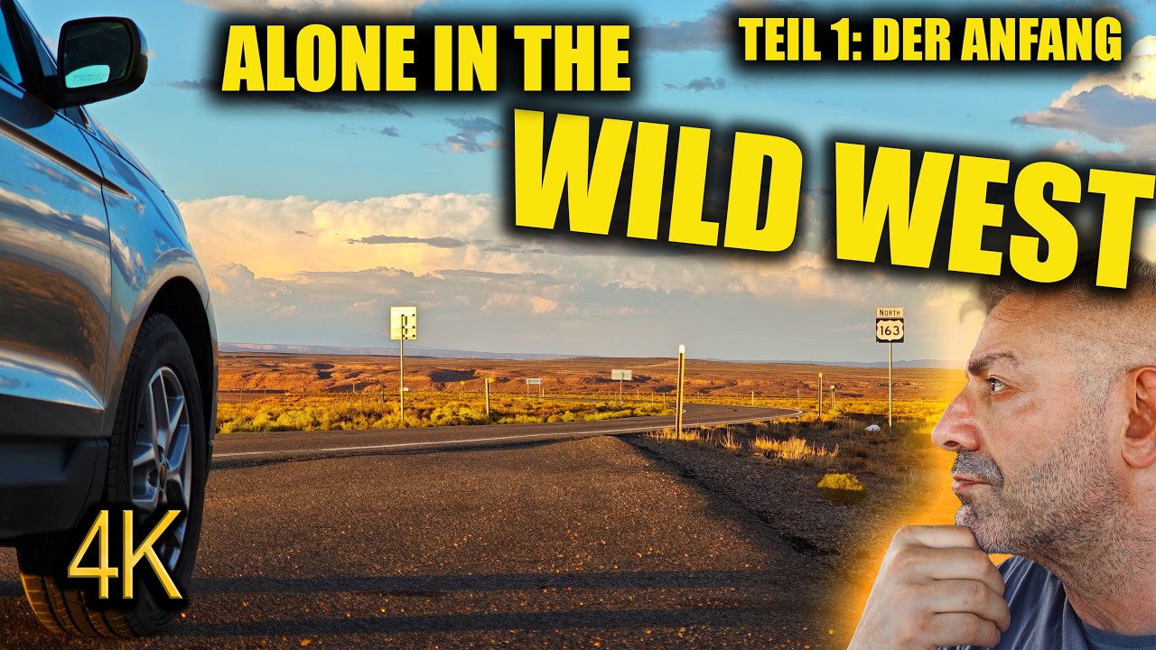 ALONE IN THE WILD WEST 🌵 USA Roadtrip Part 1 | Las Vegas & Route 66 4K