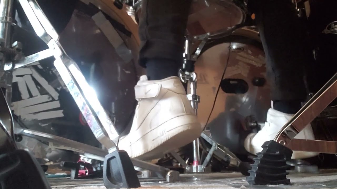Death Metal Drumming Practice (148x) (Pedal View)