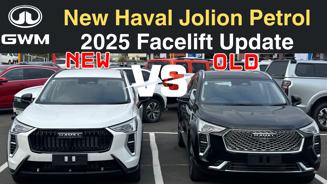 2025 Facelift Haval Jolion Petrol 1.5T - What's Changed? - Side by Side Comparison