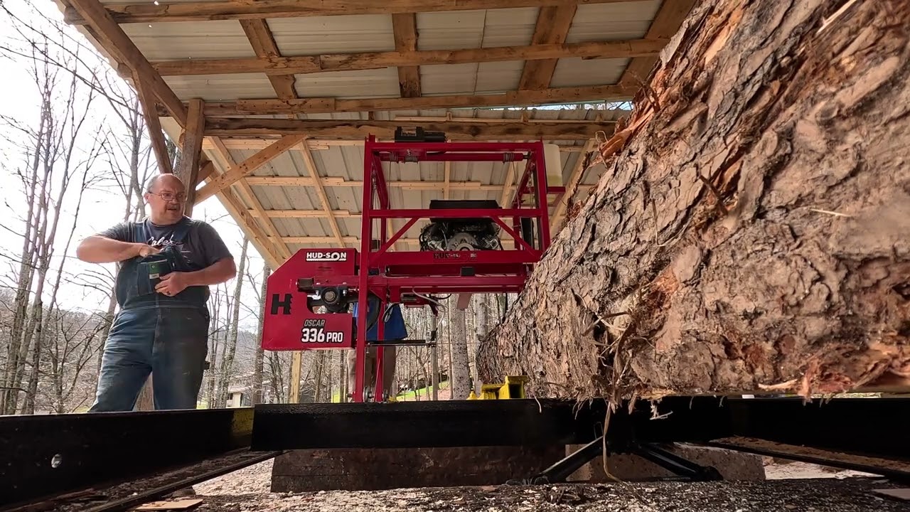 First 16' Log on Hudson 336 Pro