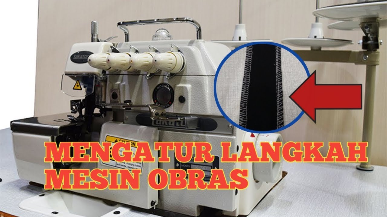 CARA MERUBAH LANGKAH MESIN OBRAS