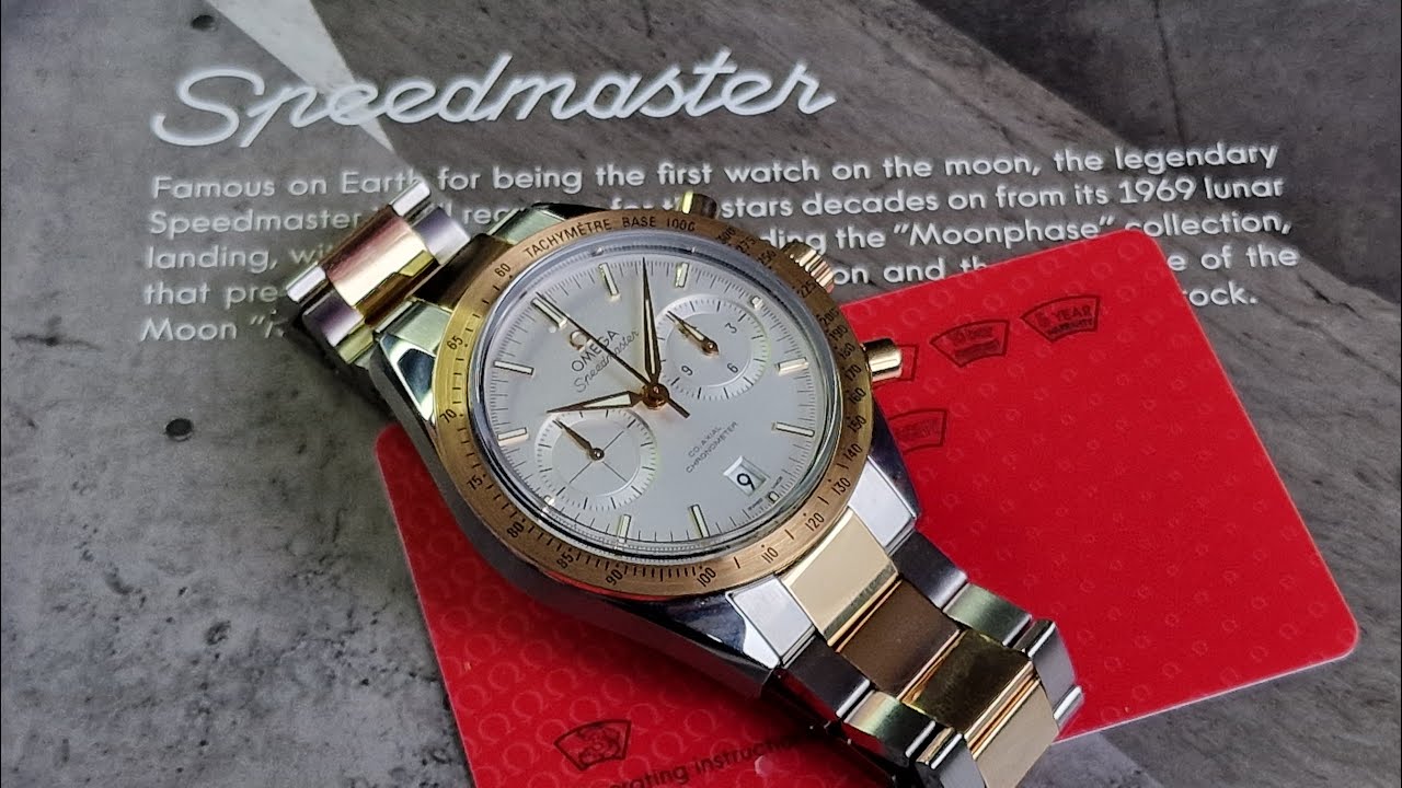 Золото на каждый день! Omega Speedmaster 57 Two Tone.