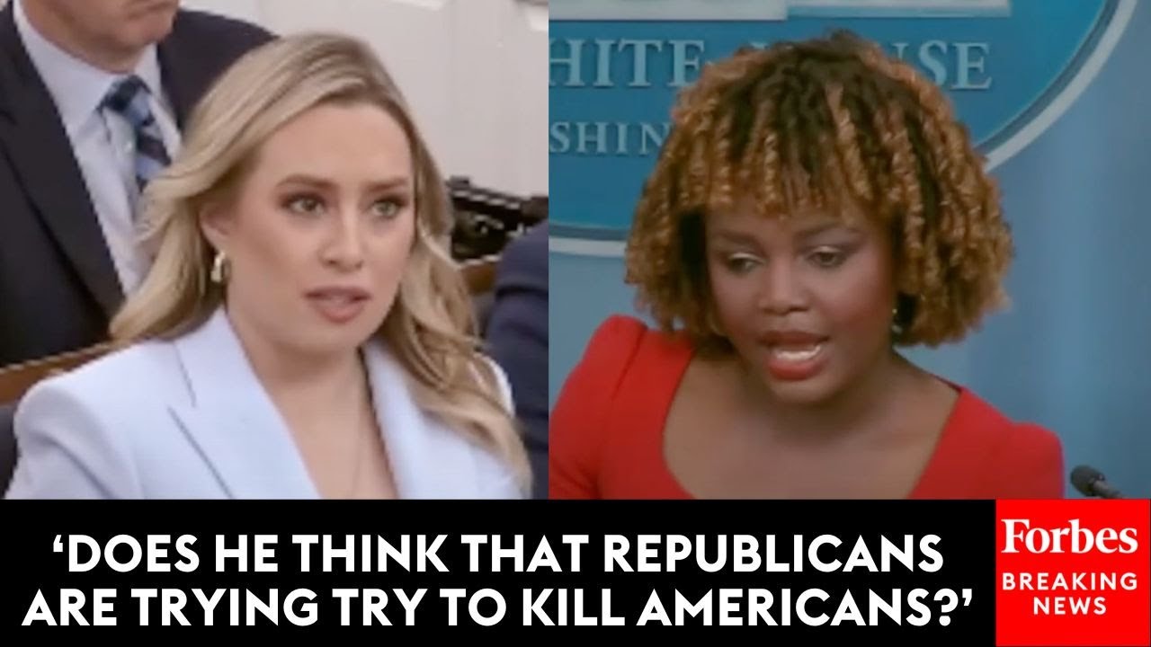 Did Biden Mean To ‘Accuse Republicans Of Murder?’: Fox News Reporter Presses Into Karine Jean-Pierre
