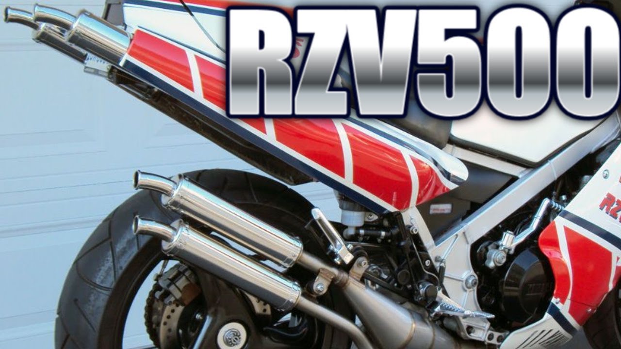 RZV500R・YZR500のＶ4・2ストロークレプリカの頂点。【凄まじきどっかんパワー！やっぱり２スト500CCは最高です。】RZV500 RD500LC カスタム