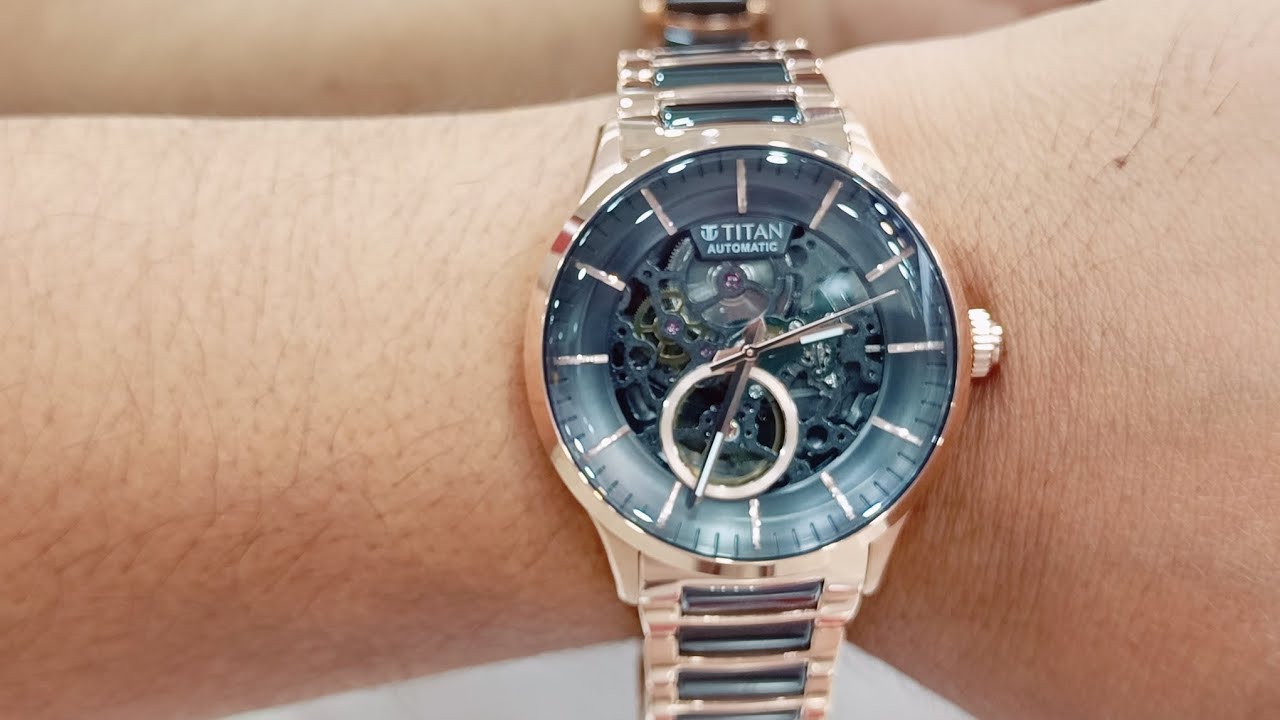 Titan Fusion Ceramic Automatic Watch Review || How Automatic Watch Work #pure_hindustani