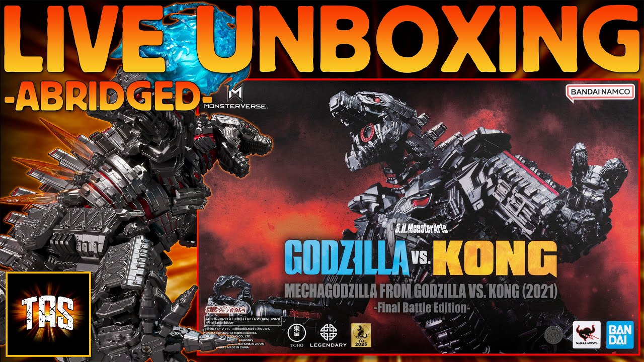S.H.MonsterArts Мехагодзилла (2021) [Издание «Финальная битва»] — Распаковка и краткий обзор в пр...