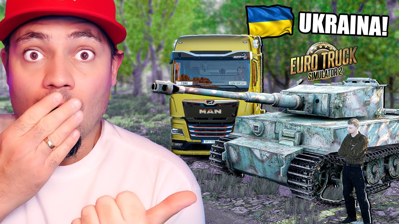 🚛 CZ0ŁG1 NA UKRAINIE - OPUSZCZONE MIASTO *depresja* | Euro Truck Simulator 2 z Darek