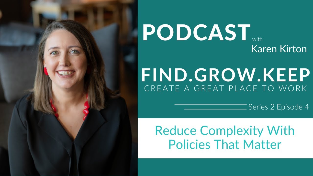 Reduce Complexity With Policies That Matter
