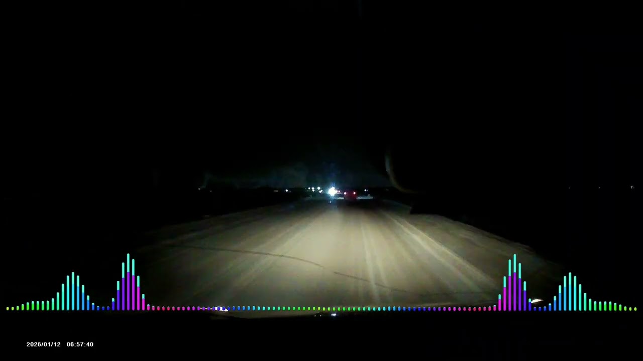 Mysterious ambient piano🎹 music road car trip