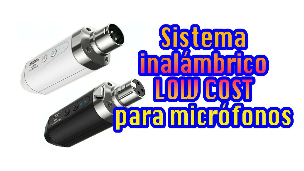 &iquest;Vale la pena? El ARC1 de Aroma: Convierte tu micr&oacute;fono din&aacute;mico en un sistema inal&aacute;mbrico