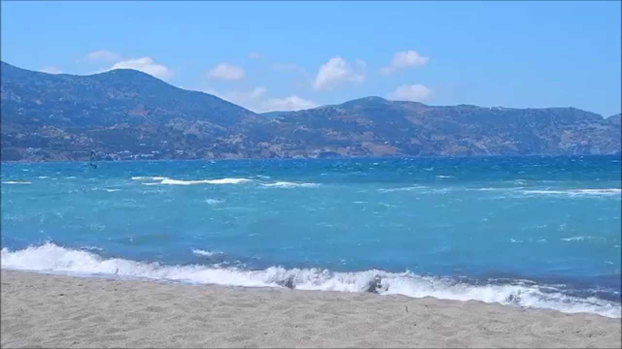 Sounds of life - Relaxing waves - Greece (Crete - Ammoudara) HD