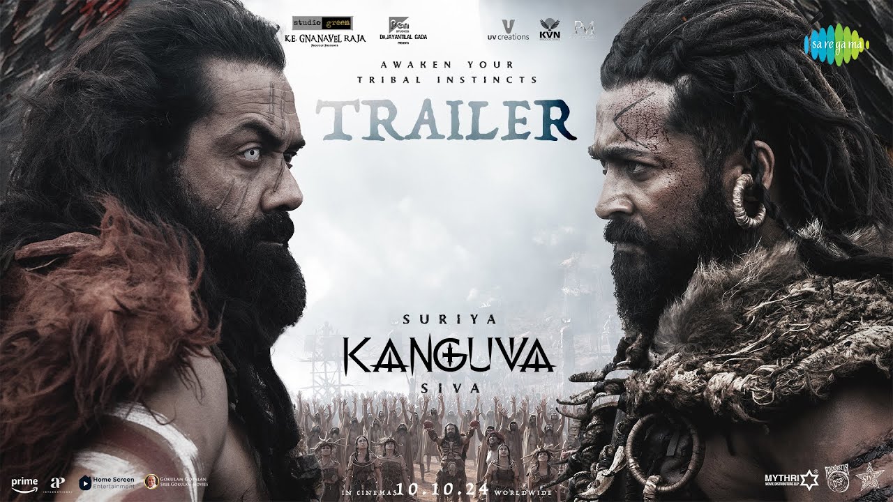 Kanguva - Tamil Trailer | Suriya | Bobby Deol | Devi Sri Prasad | Siva | Studio Green | UV Creations