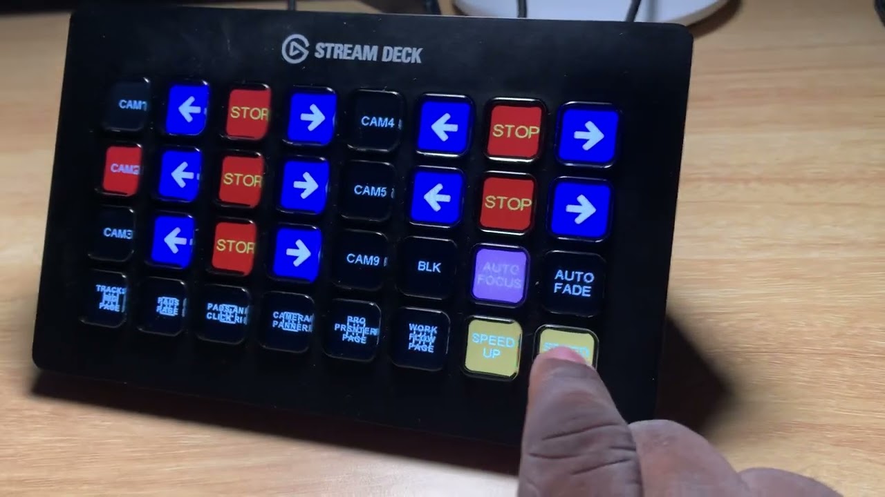Auto Panning - Sony PTZ Camera with Companion & Streamdeck