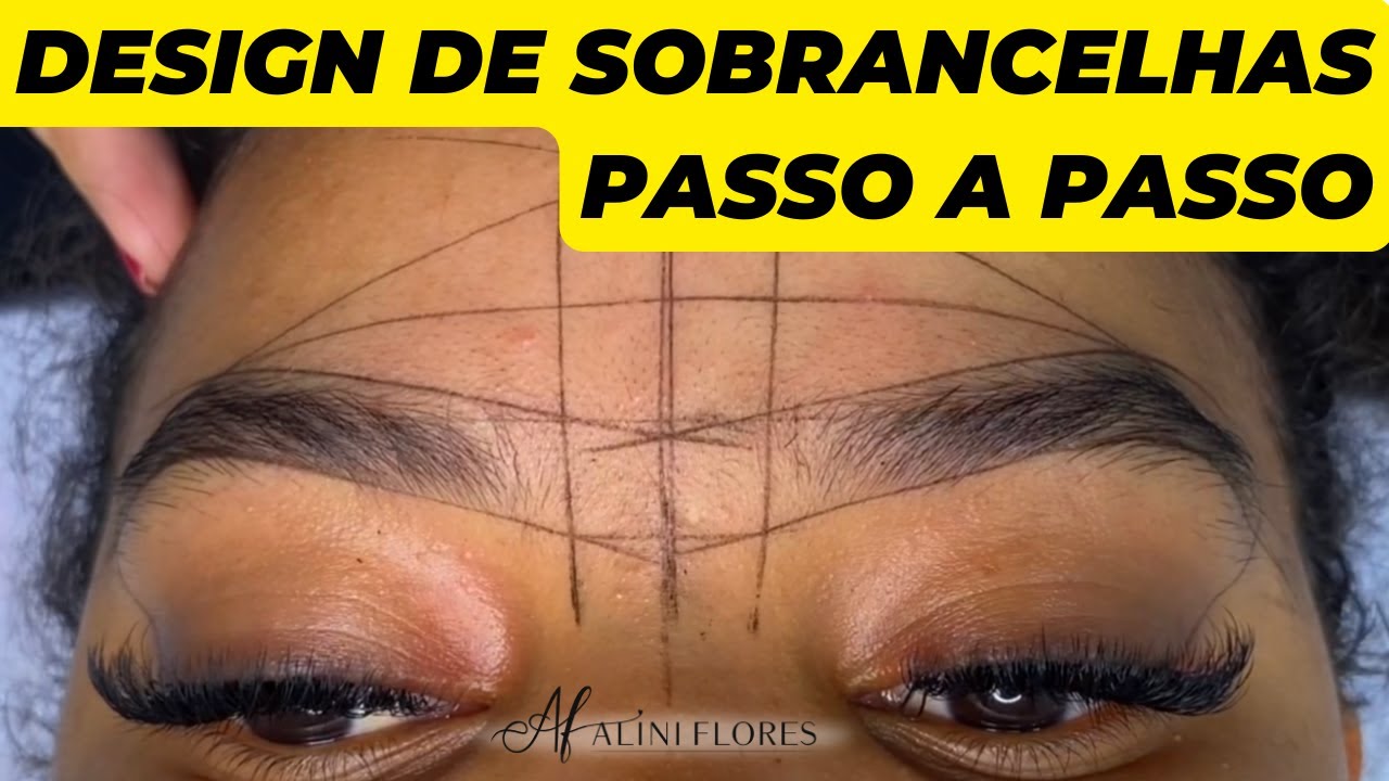 Design de Sobrancelhas Passo a Passo | Eyebrows Shapes | Eyebrow Threading | #7