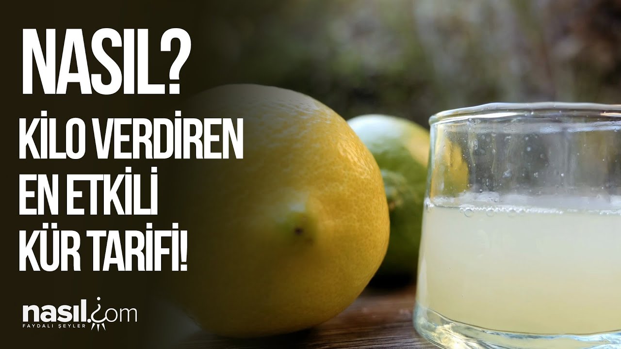 EN ETKİLİ Y&Ouml;NTEM: HAŞLANMIŞ LİMON K&Uuml;R&Uuml; İLE KİLO VERMEK &Ccedil;OK KOLAY! #limon #kiloverme #k&uuml;r #zayıflama