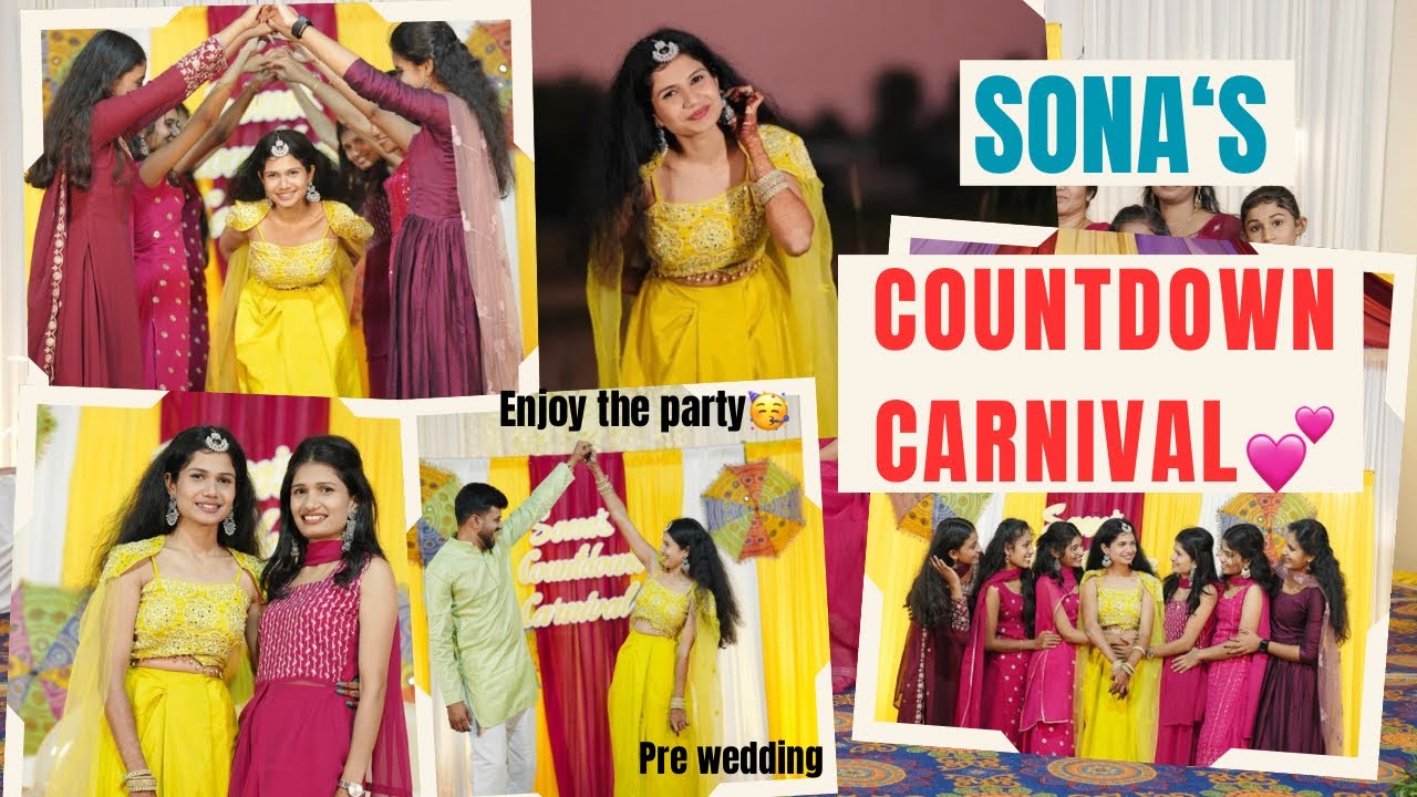 Sister&rsquo;s Countdown carnival vlog💕🥂🥳#malluvlog#trending#viralvlog#fypvlog#prewedding#preweddingparty