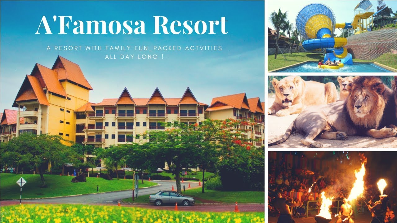 2 Days 1 Night A'Famosa Resort Melaka Package 2天1夜马六甲爱法摩沙度假村配套