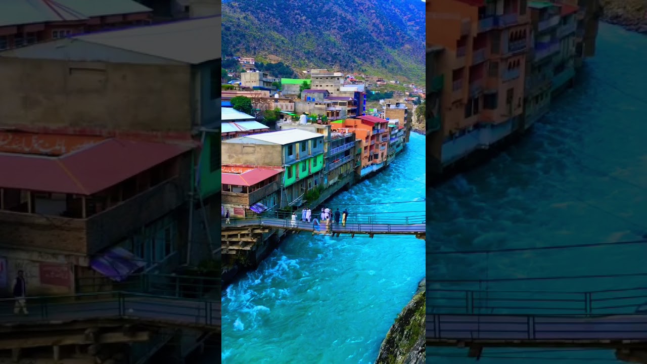 Bahrain swat valley A beautiful view of swat river