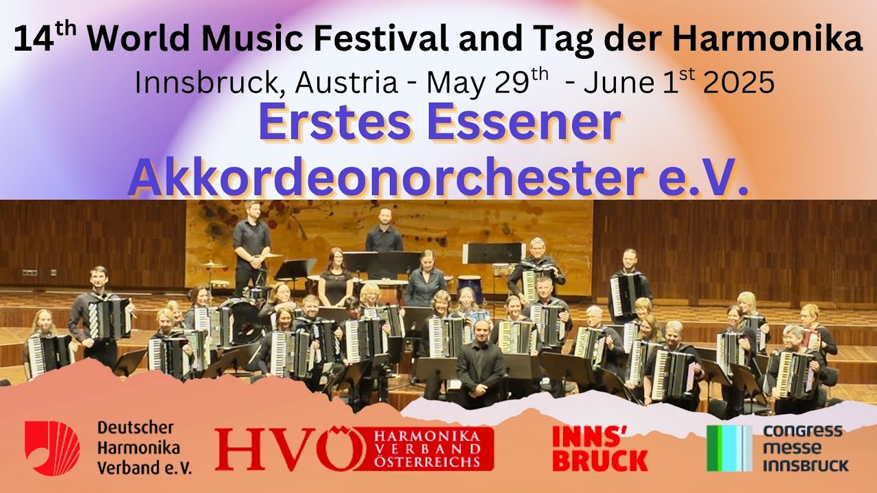 Keniade by F. Dobler & Poem of Reunion by B. Lyatoshinsky - Erstes Essener Akkordeonorchester e.V.