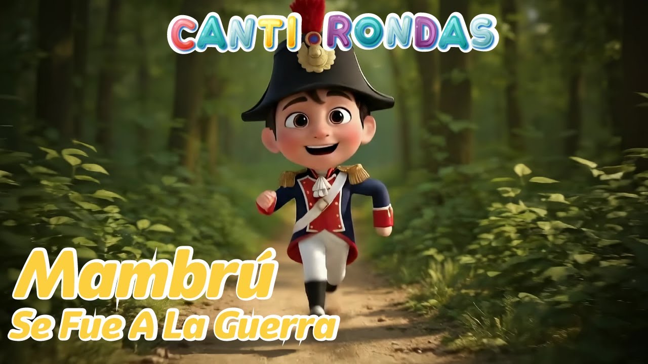 Mambrú se Fue a la Guerra | Ronda Infantil Divertida Para Bailar y Moverse | Música para niños