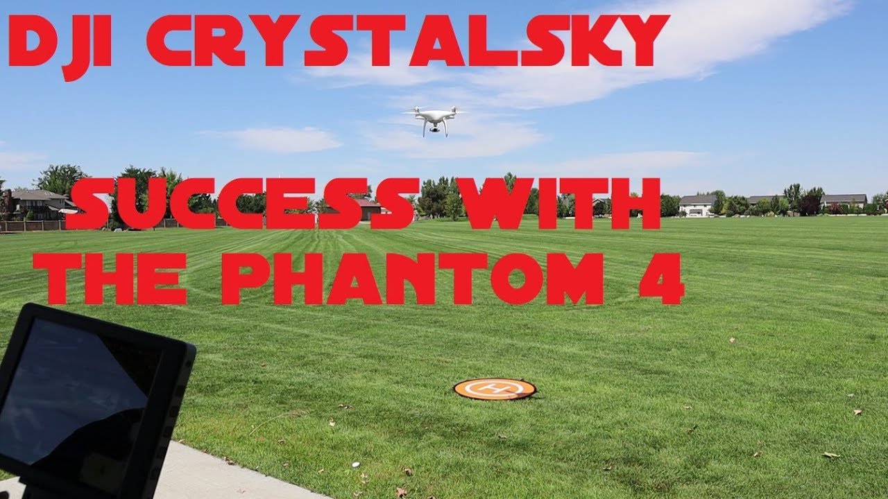CrystalSky Success!  Flying the Phantom 4 at the Park